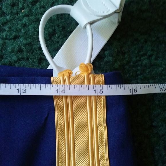 Original Navy Slacks w/Suspenders - Picture 4 of 6